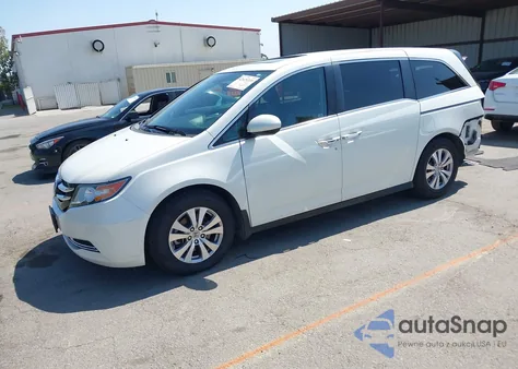 2015 Honda Odyssey Ex-L from USA, damaged, VIN 5FNRL5H61FB056222